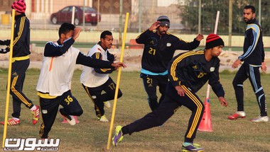 بالصور: الجيل يستعد للقاء الرياض في أول مواجهات الدور الأول