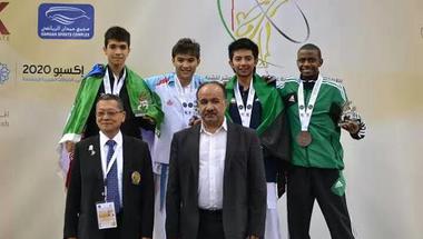 ميداليتان فضيتان لأخضر الكاراتيه في البطولة الآسيوية