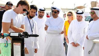 افتتاح معرض دبي لرياضات المغامرة والتحدي