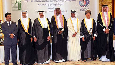 رئيس رعاية الشباب يرعى تكريم رؤساء الوفود الخليجية