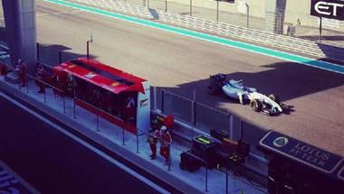عدسة أرابيا: كواليس وأجواء مرحلة التجارب الرسمية لسباق فورمولا1 2014 في أبوظبي