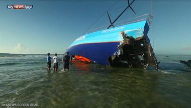 فيستاس ويند ينقذ قاربه بعد اصطدامه بالشعب المرجانية
