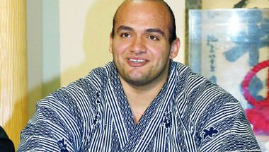 أول مصارع سومو مصري يأمل في نقل اللعبة إلى الشرق الأوسط