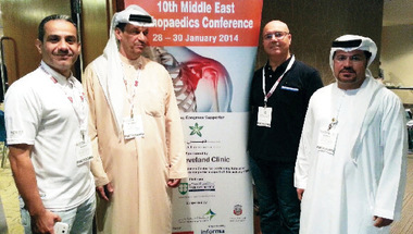 أطباء المنتخبات في مؤتمر "صحة العرب"