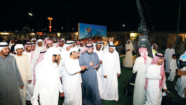 المدير التنفيذي لنادي دبي يشيد بحضور أحمد بن محمد افتتاح القرية التراثية