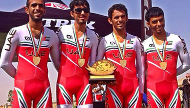 منتخب الدراجات يفوز بسباق «تراك الإمارات»