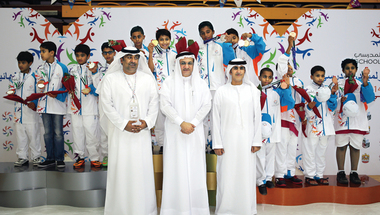 دبي تتصدر الأولمبياد المدرسي بـ13 ميدالية
