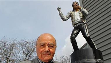 الفايد : إزالة تمثال مايكل جاكسون سبب هبوط فولهام