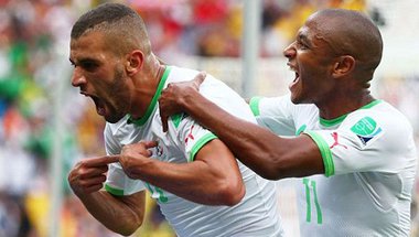 للتاريخ..الجزائر أول منتخب عربي وأفريقي يسجل رباعية في مباراة واحدة