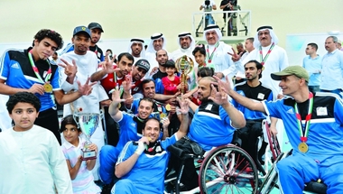 بلدية دبي بطل سلة الكراسي المتحركة