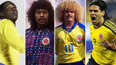 أحدثهم جيمس رودريجيز.. أعظم خمسة لاعبين في تاريخ كولومبيا