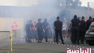 بطولة فرنسا: اصابة 44 شرطيا في مباراة باستيا ومرسيليا