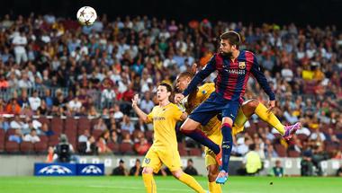 ما هي اسباب الفوز الهزيل لفريق برشلونة على ابويل في دوري ابطال اوروبا ؟