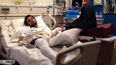 بالفيديو .. ياسر المحمدي يغيب ستة أشهر بعد كسر كاحله