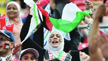 عزف النشيد الوطني الفلسطيني في أستراليا يكفي