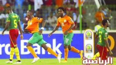 ساحل العاج تعبر لربع النهائي والقرعة تحسم غينيا ومالي