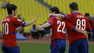سيسكا موسكو يشعل مجموعته في دوري الأبطال بثلاثية في شباك إيندهوفن