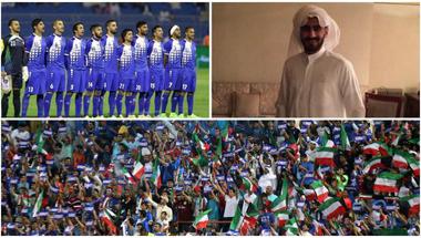 جماهير الكويت تدعم منتخب بلادها بارتداء "الدشداشة والجريمبة"
