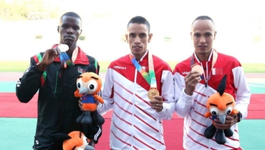 ميداليتين ذهبية وبرونزية للبحرين في نهائي سباق 10.000 متر في بطولة العالم العسكرية