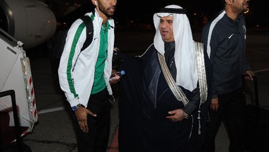 المنتخب السعودي الأول لكرة القدم يصل الأردن