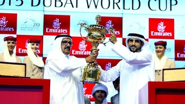 ولي عهد دبي يتبرع بجائزة كأس الخيول البالغة 6 ملايين دولار
