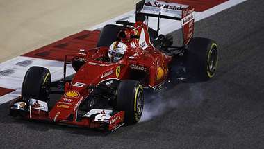 سيباستيان فيتيل عانى في إيجاد وتيرة ثابتة خلال سباق البحرين