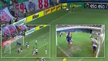 بالفيديو...لاعب برازيلي يُسجل هدفاً مُذهلاً من ركلة ركنية