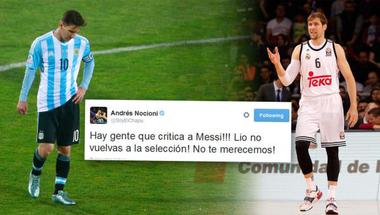 لاعب ريال مدريد:"لاتعد لمنتخب الأرجنتين يا ميسي..إنهم لا يستحقونك"