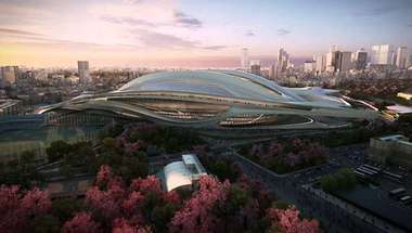 اليابان تعترف بارتفاع تكلفة إنشاء الملعب الأولمبي الجديد
