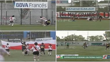 بالفيديو...عنف اللاعبات أكثر من الرجال في كلاسيكو الأرجنتين!