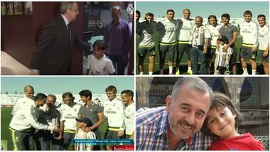 بالفيديو..رونالدو يحقق حلم لاجئ سوري وريال مدريد يكرم وفادتهم