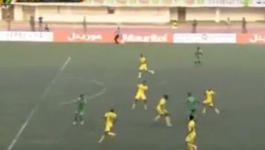 فيديو .. لاعب موريتاني يسجل هدفًا خرافيُا على طريقة مارادونا وميسي في تصفيات أمم أفريقيا