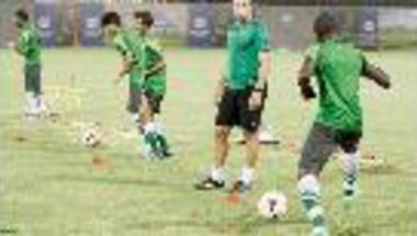 صحيفة عكاظ | العالم الرياضي | الأخضر الشاب أمام البحرين