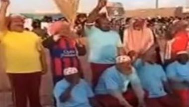 بالفيديو: مباراة طريفة لكبار السن في مهرجان عنيزة