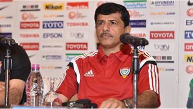 مدرب الإمارات: لم أكن أتمنى مواجهة منتخب عربي في كأس آسيا
