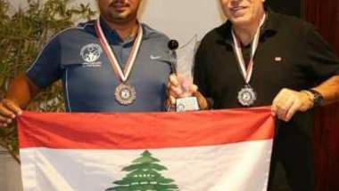 لبنان يحصد المركزين الأول و الرابع في البطولة العربية السادسة لرواد الإسكواش