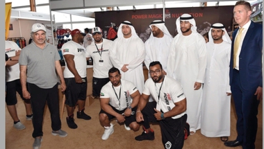 راشد بن حمدان يفتتح معرض دبي الدولي لبناء الأجسام