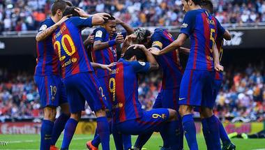 اتحاد الكرة يدين "التصرف المذموم" للاعبي برشلونة