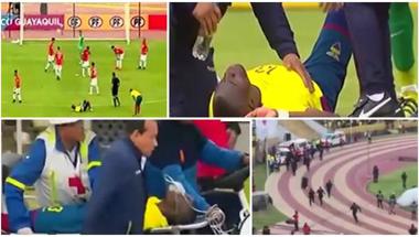 لاعب إكوادوري يهرب من الشرطة بطريقة مبتكرة (فيديو)