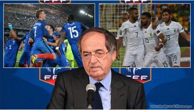 فرنسا تريد مواجهة المنتخب الجزائري