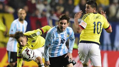 متى كان آخر فوز لمنتخب كولومبيا على الأرجنتين؟