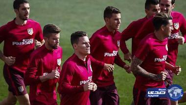 اتليتكو مدريد يواصل الاستعداد للديربي