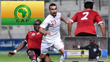 الاتحاد الأفريقي يقرر تجميد نشاط حكم مباراة ليبيا وتونس