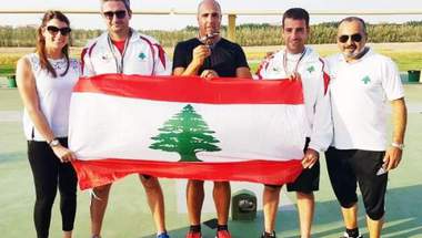 رماية: ثاني ميدالية برونزية للبنان  في البطولة الآسيوية