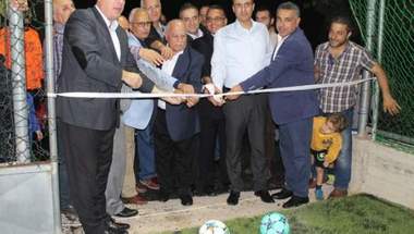 افتتاح ملعب كرة القدم المصغرة في كامل المواصفات لبلدة عبرين