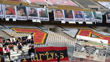 إحياء ذكرى ضحايا مذبحتي فبراير الأسود في الكرة المصرية