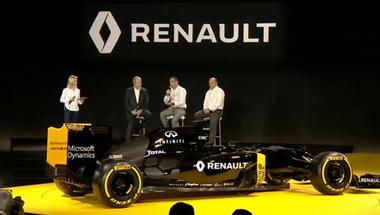 رينو تكشف عن سيارتها الجديدة بأمل المنافسة في فورمولا 1