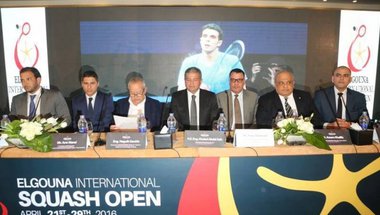 ساويرس في مؤتمر بطولة الجونة الدولية للإسكواش: واثق من تنظيم بطولة عالمية