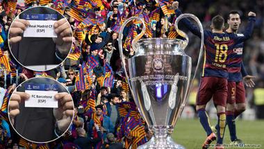 جمهور برشلونة يريد مواجهة ريال مدريد في "أبطال أوروبا"