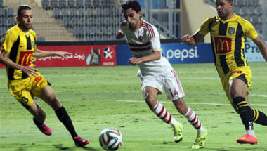 الزمالك يفوز على المقاولون العرب بثنائية في الدوري المصري